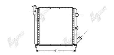 Chłodnica silnika Renault Rapid Express (F40)