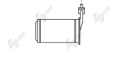 Chłodnica nagrzewnicy (ogrzewacza) VAN Wezel 43006101 cena, od 36,58 USD
