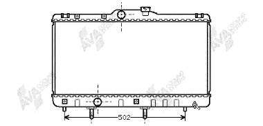 Chłodnica silnika Toyota 1640016690 cena, od 105,56 USD