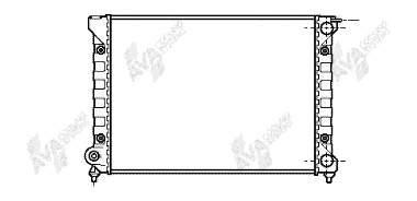 Chłodnica silnika VAG 191121253AL cena, od 56,28 USD