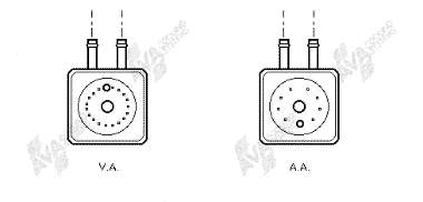 Chłodnica oleju, pod filtrem VAG 028117021 cena, od 54,25 USD