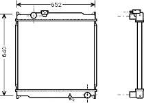 Chłodnica silnika Toyota 1640067131 cena, od 184,58 USD