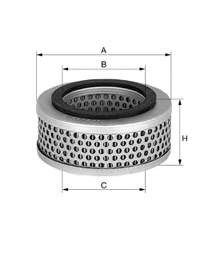 C891 Mann-Filter Filtr powietrza