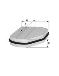 CU2897 Mann-Filter Filtr kabiny