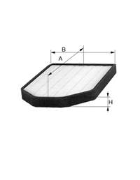 CUK36422 Mann-Filter Filtr kabiny