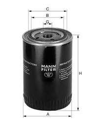 W9208 Mann-Filter filtr oleju