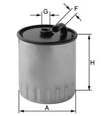 WK8221 Mann-Filter filtr paliwa