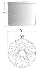 6149717 Ford filtr paliwa