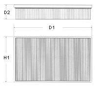 6178411 Ford filtr powietrza