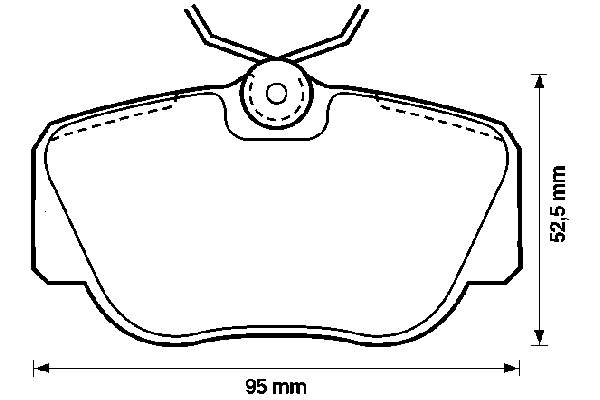 Klocki hamulcowe przednie tarczowe Mercedes 14209620 cena, od 25,24 USD