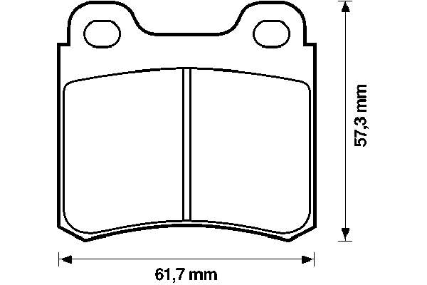 Okładziny (klocki) do hamulców tarczowych tylne Febi 16133 cena, od 15,79 USD