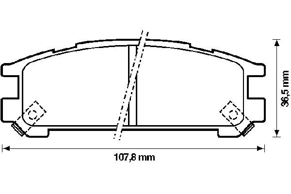 Okładziny (klocki) do hamulców tarczowych tylne Delphi LP814 cena, od 14,48 USD