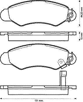 572418B Jurid/Bendix