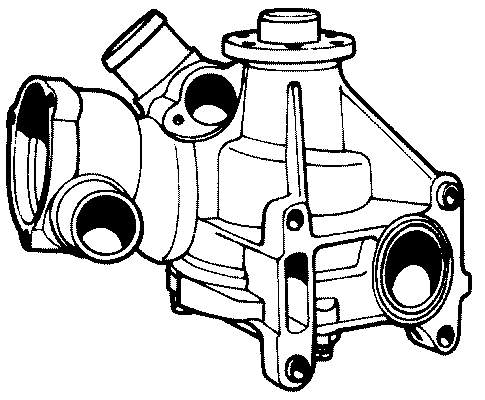 Pompa chłodząca wodna Mercedes A103200380180 cena, od 118,15 USD