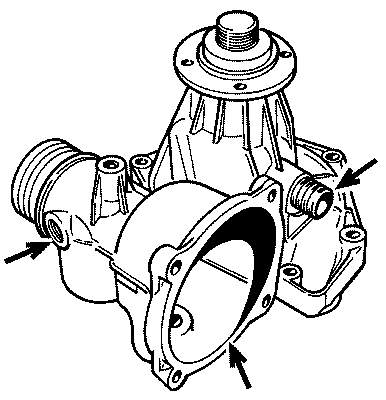 VKPC 88829 SKF pompa chłodząca wodna