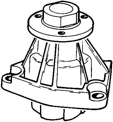 1334140 Opel pompa chłodząca wodna