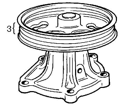 Pompa chłodząca wodna VKPC91417 SKF