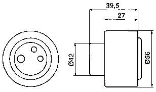 Rolka napinacza paska rozrządu Fiat/Alfa/Lancia 5997325 cena, od 31,26 USD