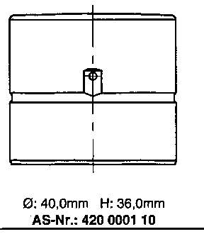 420 0001 10 LUK kompensator hydrauliczny (popychacz hydrauliczny, popychacz zaworu)