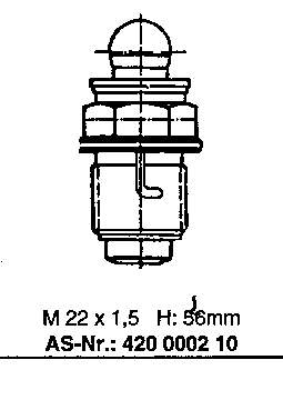 Kompensator hydrauliczny (popychacz hydrauliczny), popychacz zaworu A1160500480 Mercedes