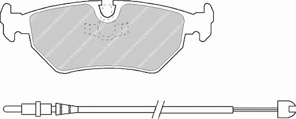 Okładziny (klocki) do hamulców tarczowych tylne Peugeot/Citroen 425111 cena, od 29,21 USD