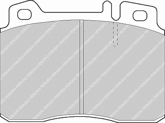 A0054200120 Mercedes klocki hamulcowe przednie tarczowe