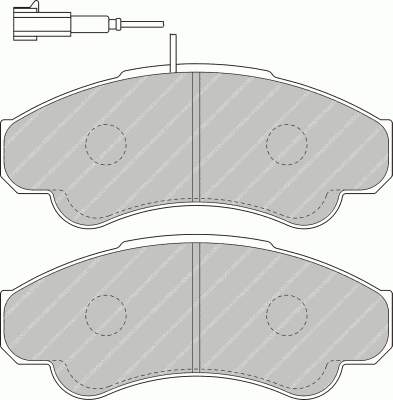 77364859 Fiat/Alfa/Lancia Klocki hamulcowe przednie tarczowe