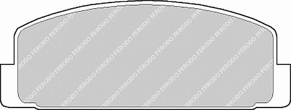 Okładziny (klocki) do hamulców tarczowych tylne Mazda GJYB2643ZA cena, od 8,67 USD