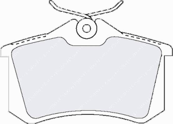 440661332R Renault (RVI) Okładziny (klocki) do hamulców tarczowych tylne