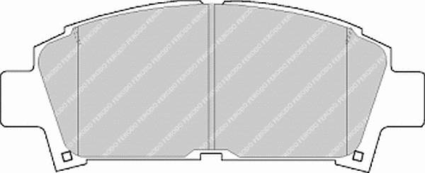 FDB928 Ferodo klocki hamulcowe przednie tarczowe