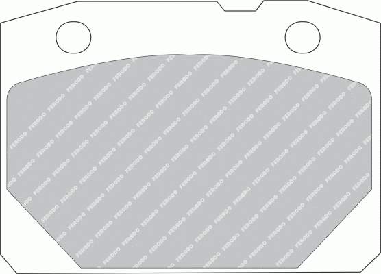 D656SM Dafmi Klocki hamulcowe przednie tarczowe