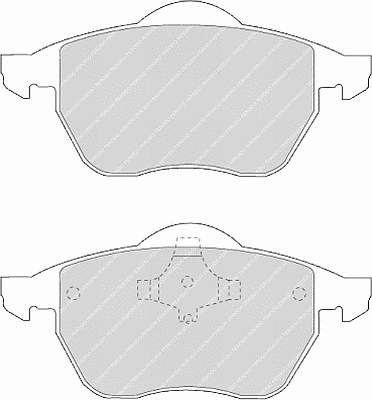 FDB969 Ferodo klocki hamulcowe przednie tarczowe