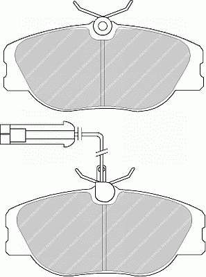 Klocki hamulcowe przednie tarczowe TRW GDB1058 cena, od 36,85 USD