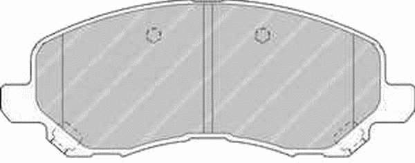 Klocki hamulcowe przednie tarczowe Mitsubishi 4605A879 cena, od 25,35 USD