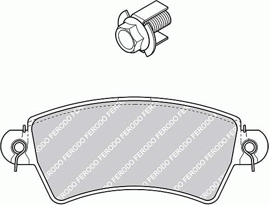 Klocki hamulcowe przednie tarczowe Peugeot/Citroen 425203 cena, od 36,68 USD