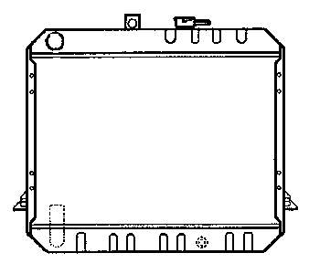 1640054280 Toyota Chłodnica silnika
