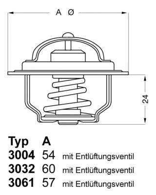 Termostat Ford Fiesta 1 (GBFT)