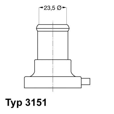 46523118 Fiat/Alfa/Lancia termostat