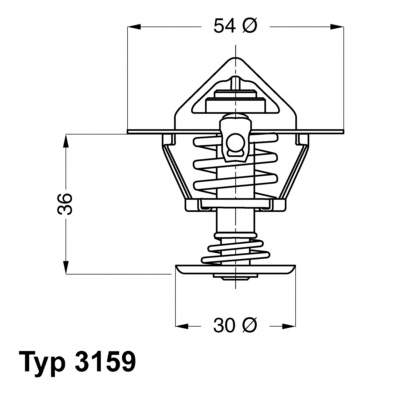 7615235 Fiat/Alfa/Lancia termostat