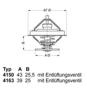DT1044V Dayco Termostat