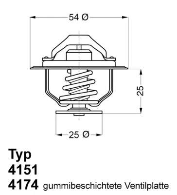 4174.79D Wahler termostat