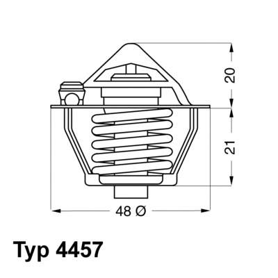 1E0515171 Mazda termostat