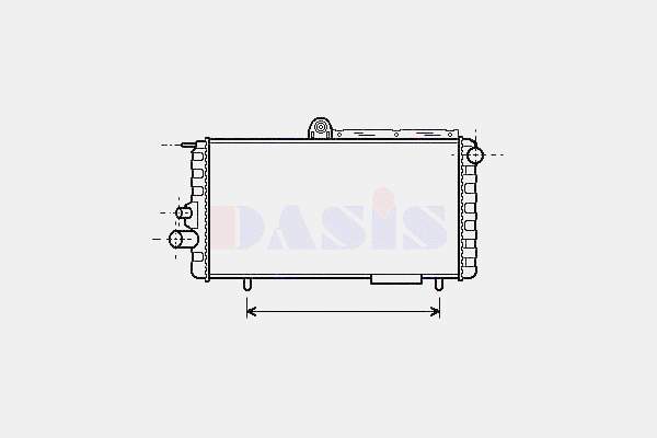 Chłodnica silnika Alfa Romeo 33 905