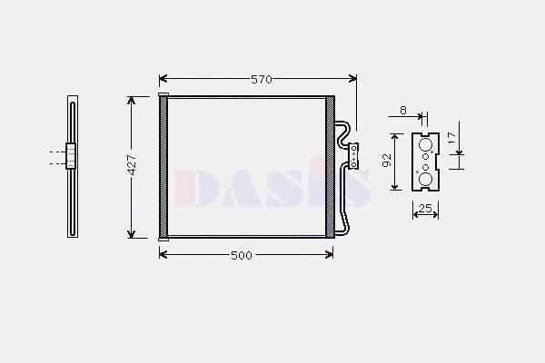 Chłodnica klimatyzacji BMW 64538378439 cena, od 71,85 USD