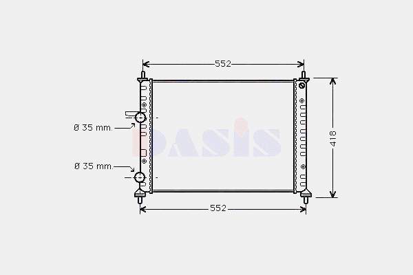 Chłodnica silnika Fiat/Alfa/Lancia 46420484 cena, od 69,81 USD