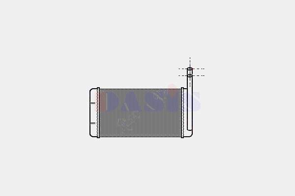 Chłodnica nagrzewnicy (ogrzewacza) Ford 91AG18B539AA cena, od 23,52 USD