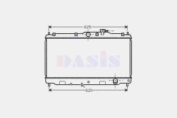 Chłodnica silnika Honda Accord 4 CB3, CB7