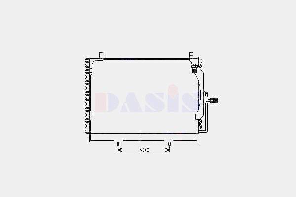 Chłodnica klimatyzacji Mercedes A124830197064 cena, od 117,27 USD