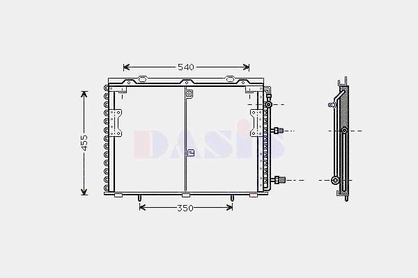 Chłodnica klimatyzacji Mercedes 1408300570 cena, od 127,69 USD