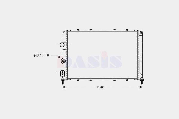 Chłodnica silnika Renault (RVI) 7700838133E cena, od 51,74 USD